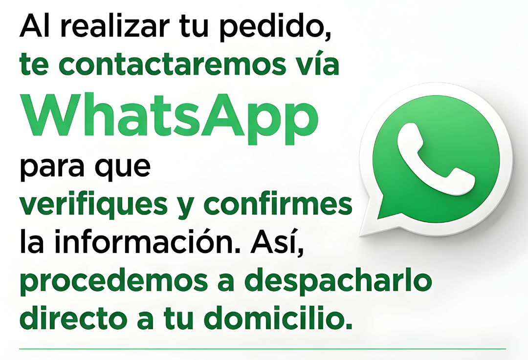 Confirmación WhatsApp Tienda Selecta